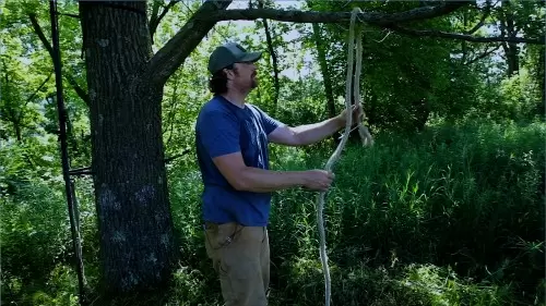 hemp rope mock scrapes